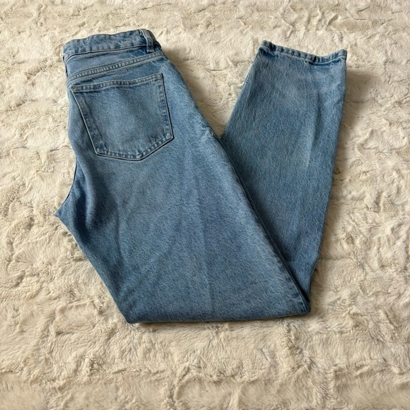Zara Women's Size 6 Blue Straight Ankle Jeans - Picture 1 of 5